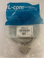 L-Com Reversible D-Sub Cable Mixed Lot CRMN15MF-15, CRMN15MM-10, CRMN25MF-5 NEW