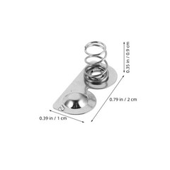 30 Pcs Aaa Battery Connectors Plate Replacements Spring Compartment Contact