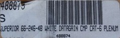 Superior Essex 66-246-4B 1000ft 4×23 C6 CMP 1KRB White DataGain – New In Box