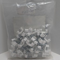 35016 – 1/2″ Plastic Stacking Staples for (2) 14/2 & 12/2 – Pack of 50
