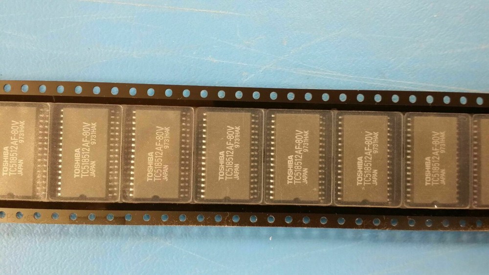 (50 PCS) TC518512AF-80V TOSHIBA 512KX8 PSEUDO STATIC RAM SOIC 32PIN