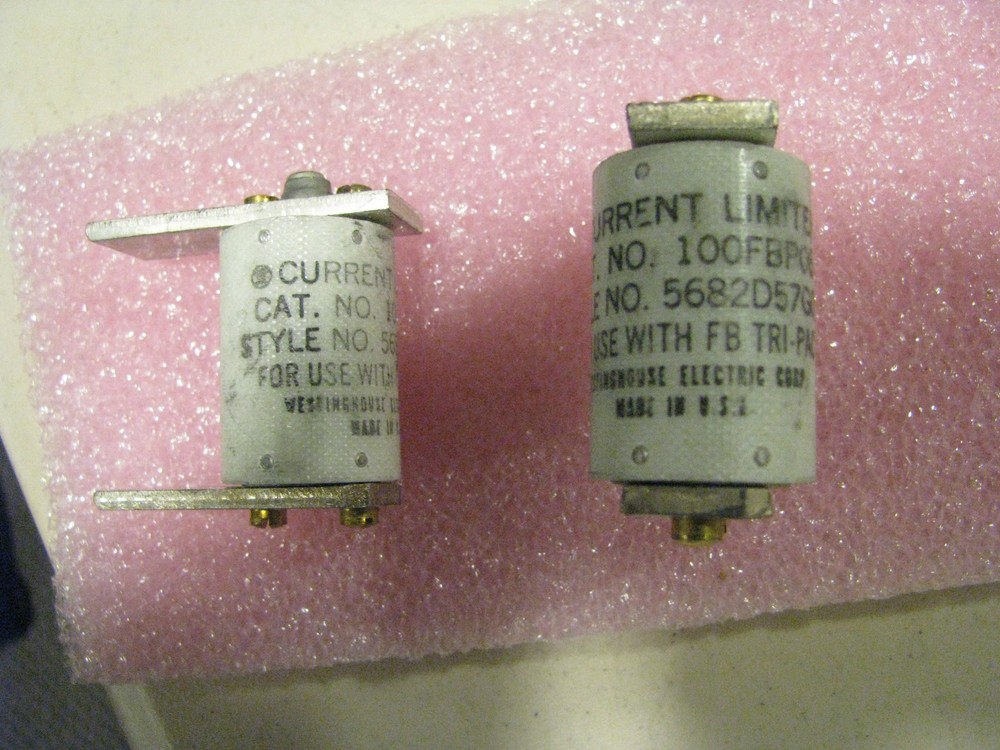 WESTINGHOUSE CURRENT LIMITER 100FBP06 NSN: 5925-01-028-5734 STYLE 5682D57G05