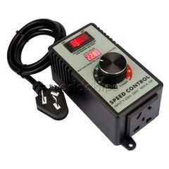4000W Electronic Voltage Regulator Stepless AC Motor Speed Controller 110V/220V