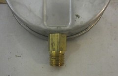 Marshalltown 0-600 PSI, 3.5″ Dial Pressure Gauge, Model G25692, New