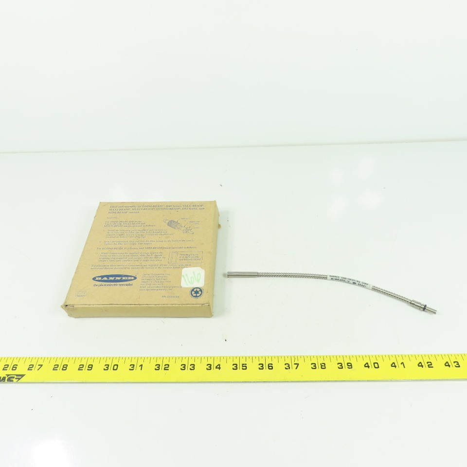 Banner IA1.8SMTA 9″ Glass Fiber Optic Sensor Cable