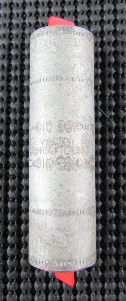 BURNDY YS29A1 250 KCMIL UNINSULATED ALUMINUM COMPRESSION SPLICE – NEW NO BOX