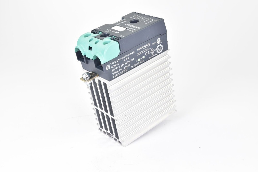 GEFRAN GTF-40-480, GTF-40-480-0-1-0-0, Single phase power controller, 2.90.90