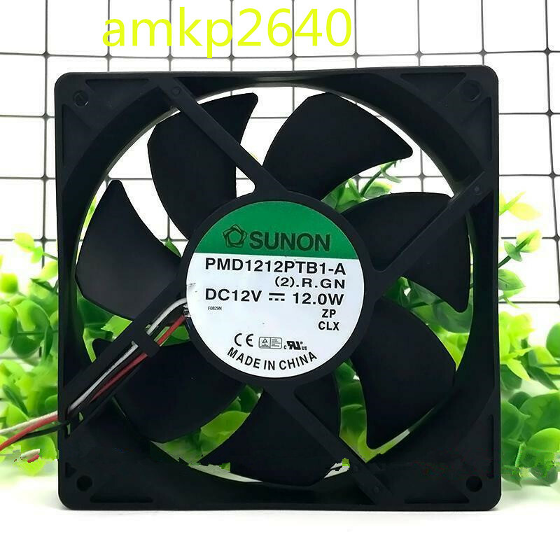 for Sunon PMD1212PTB1-A (2).F.GN 120mm x 25mm 12V 12.0W 3pin 150CFM Case Fan#am3