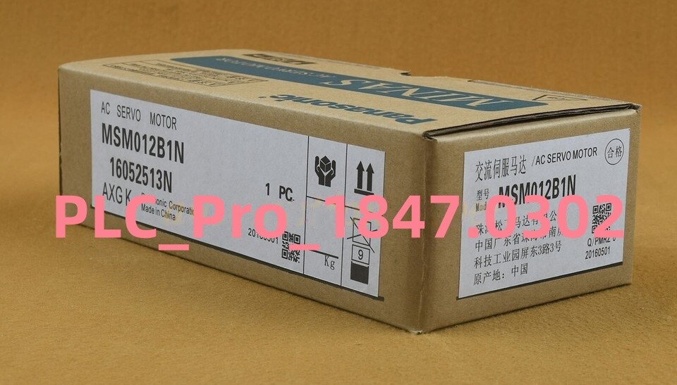 MSM012B1N 1PCS Brand New Panasonic MSM012B1N AC Servo motor Warranty 12 months