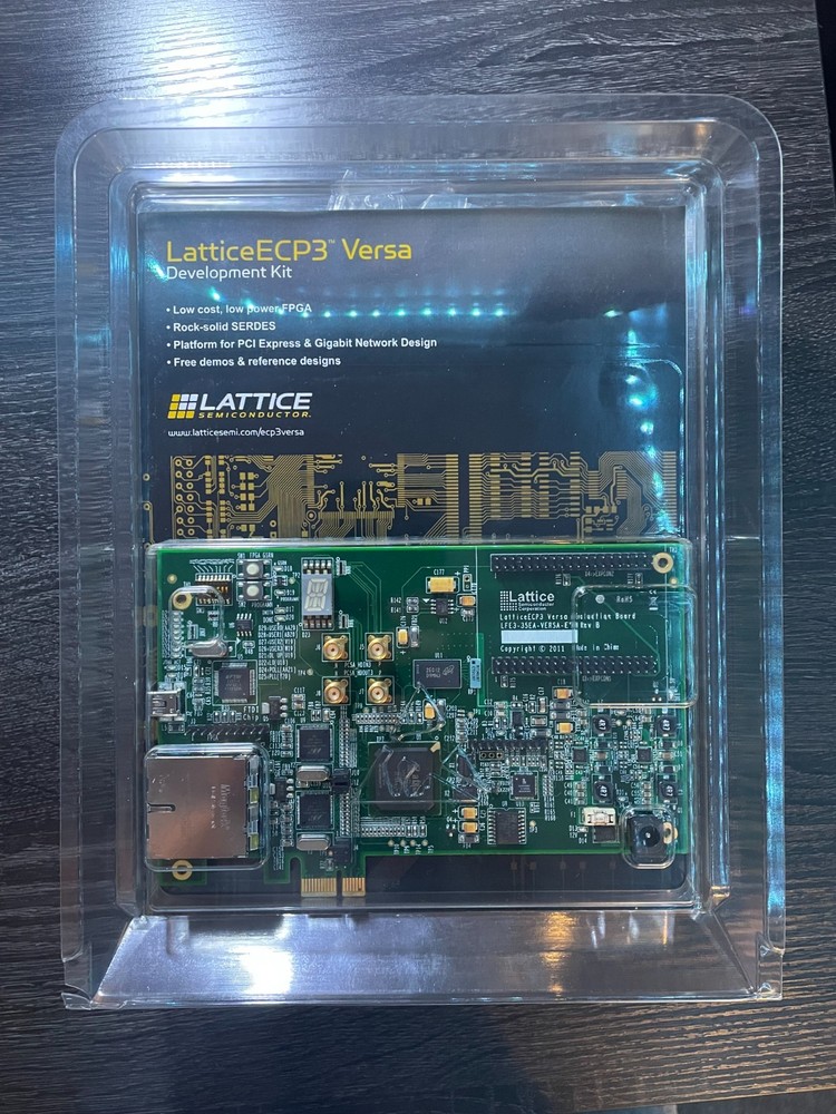 LATTICE ECP3 VERSA EVALUTION BOARD LFE3-35EA-VERSA-EVN REV B, CEM GL066LF
