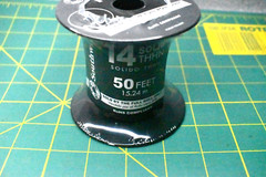 SOUTHWIRE 50 Ft. 14 Awg Solid Black THHN Electrical Wire AWM 600 VOLTS