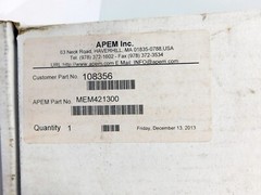 Strongarm APEM MEM421300 Keyboard Industrial Panel Mount Membrane