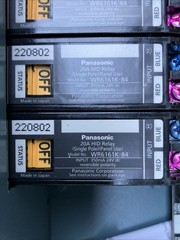 Hubbell NXP2-PNL-8-8-U-S 8 Relay Ltg Control 8 30A/1P Latching NEW w WR616K-84