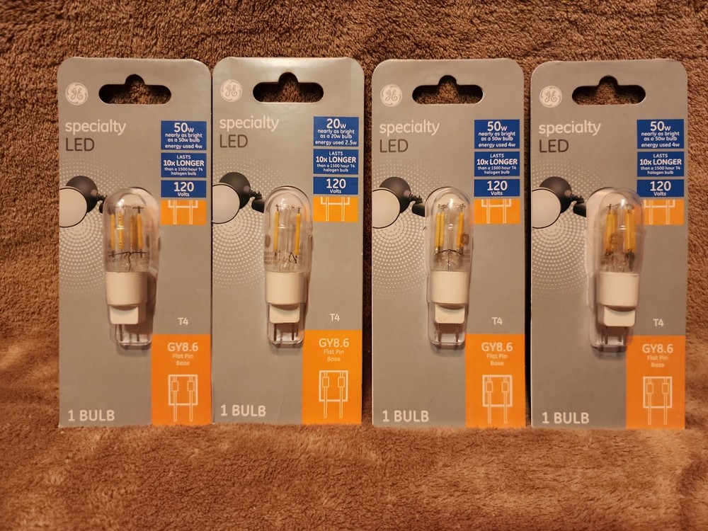 Lotof 4: LED Light Bulb, Clear, Filament Design, 3-Watts, 400 Lumens -93129029