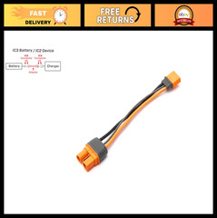 6″ IC3 to IC2 Battery Adapter, 1 Count – High-Performance Connector for RC Devic