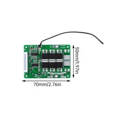 13S 48V 20A 30A Same Port Battery Protection Board for 18650 Li-ion Battery