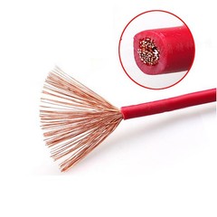 Flexible RV 0.12~0.75mm² Electrical Single Core Multi-strand Copper Wire Cable