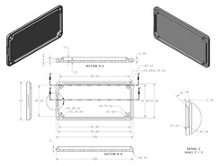 CNC Anodized Aluminum Box Enclosures 100x50x31-mm w/ Otto P9 Snap-In Switch Mod