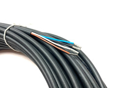 Beckhoff ZK2020-3200-0200 Single Ended Power Cable M8 4-Pin to Leads, 20m Length