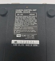 Elmo Camera Control Unit CC421E w/Adapter