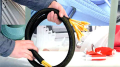 25 FT. 1 1/4″ Black Expandable Wire Cable Sleeving Sheathing Braided Loom Tubing