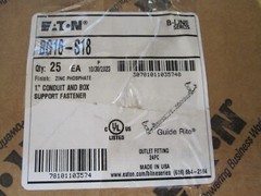 (25) Eaton B-LINE BG16-S18 1″ Conduit and Box Support Fastener