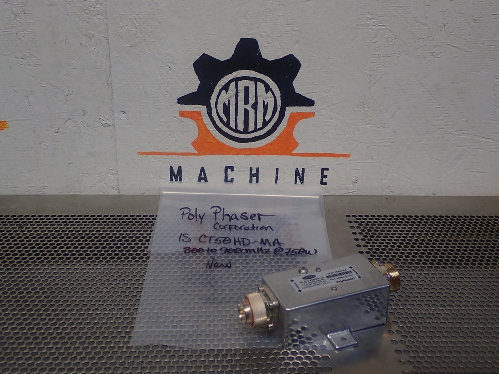 PolyPhaser IS-CT50HD-MA 800-900MHz 750W Impulse Suppressor New (Lot of 3)