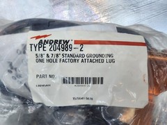 andrew type 204989-2 5/8″ & 7/8″ standard grounding one hole factory attach lug