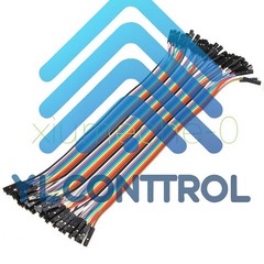 NEW 80pcs Dupont wire cables 1p-1p pin connector 2.54mm 20cm Female for arduino