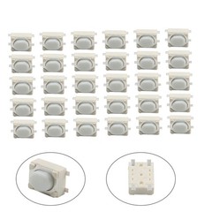 30Pcs 3x4x2.5mm Panel Momentary Tactile Tact Push Button Switch 4 Terminals