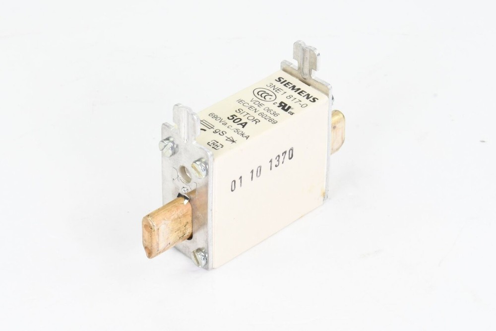 SIEMENS 3EN1817-0, 50A, LV HRC fuse element, NH000