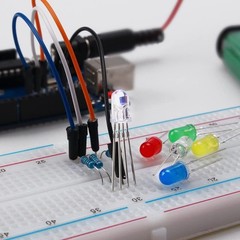 REXQualis Electronics Basic Kit w/Power Supply Module, Breadboard, Jumper…