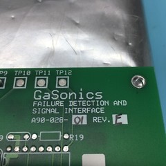 GASONICS A90-028-01 PCB INTERFACE, A89-028-01 FAILURE DETECTION AND, 130591