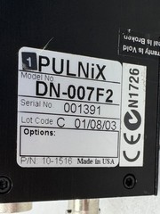 Pre Owned | Pulnix DN‑007F2  Miniature Intensified CCD Camera Only – Black
