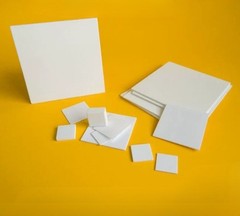Alumina Aluminum Oxide Ceramic Square Plate Sheet High Temperature Resistance