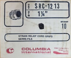 (10 Pack) Strain Relief Cord Grip Connectors CG125D1375, 1-1/4″, 1.25″-1.375″