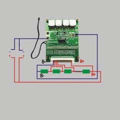13S 48V 30A Li-ion Lithium Cells Protection Battery BMS PCB Balance Board