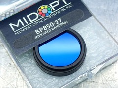 MIDWEST OPTICAL BP850-27 NIR INFARED BANDPASS FILTER 04200651275