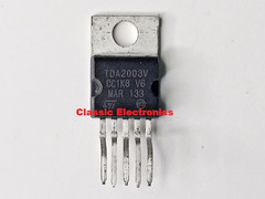 ST Micro TDA2003V Linear Audio Power Amp IC USA Seller