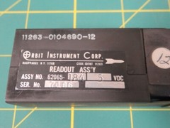 Orbit Instrument Company 62065-184 Readout Assembly 5VDC