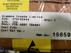 279.602945 AEG TDA 301 Circuit Card Assembly 5998-12-324-0031