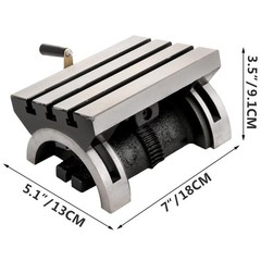 Adjustable-angle Worktable; Tilting Worktable for Milling and Drilling Machines
