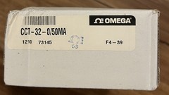 Omega CCT-32-0/50mA Signal Conditioner 0-50mA to 4-20mA DIN Rail NEW Open Box
