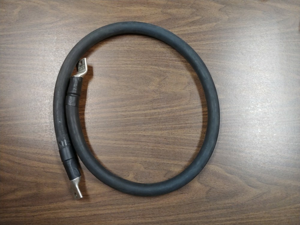 60″ (59.5″ actual) 500 MCM Welding / Welder Cable rated for 695Amps, w/terminals