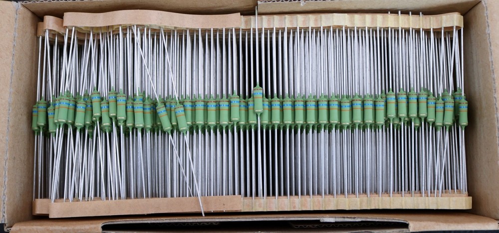 VISHAY 1000x Metal Film Resistors 16kΩ 50202216 16000 Ohm Tolerance 5%