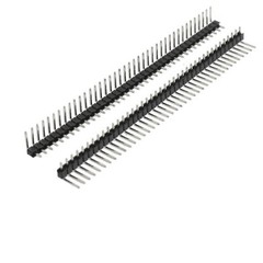 [10x] 1×40 Pin 2.54mm Right Angle Single Row Male Pin Header Connector – 90 deg