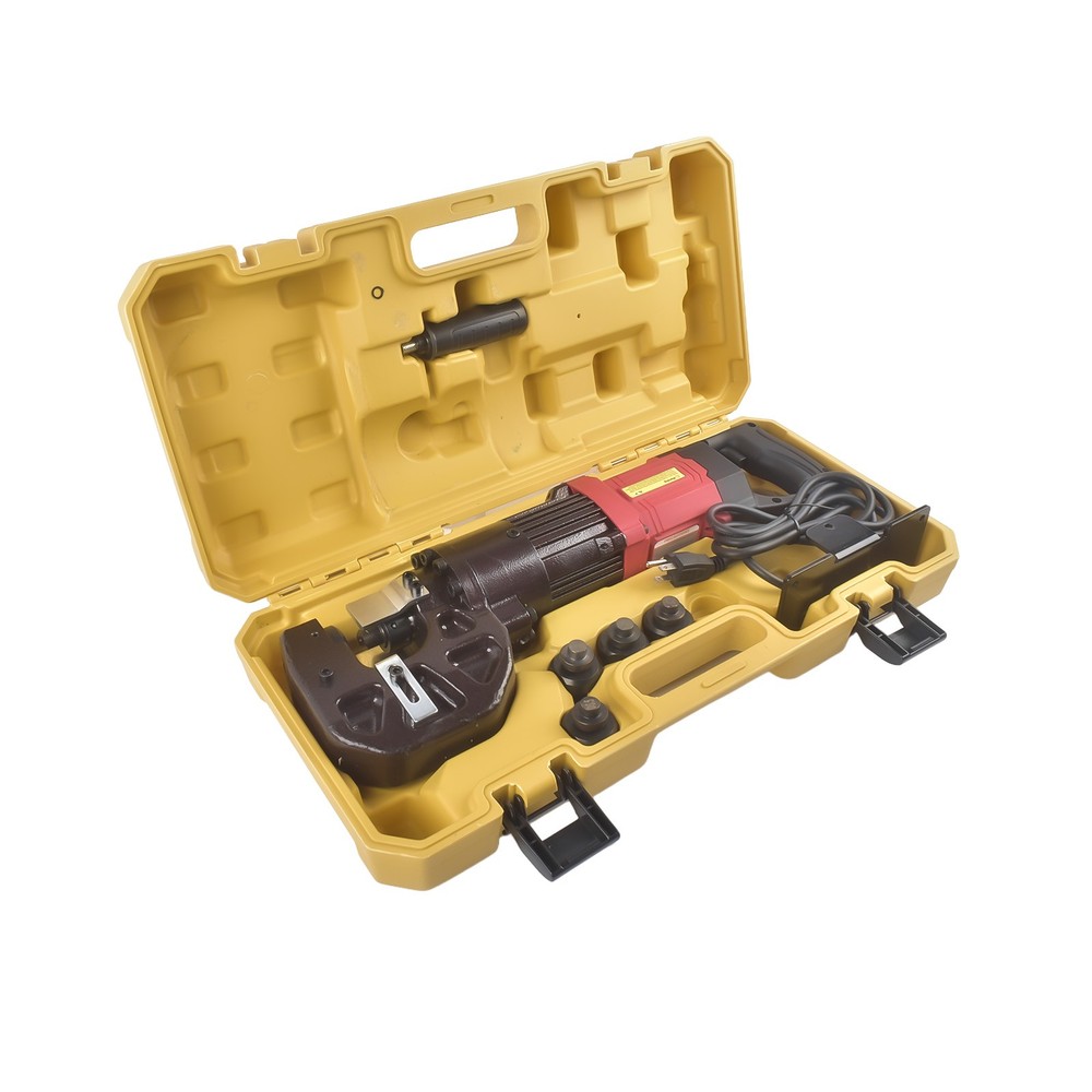 110V Electric Hydraulic Hole Puncher MHP20 22 Ton Punching Tool for Steel Copper