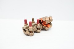 Sefcor 4/0-450M Straight Bolted Bronze Tee Connector