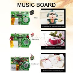 Greeting Card module DIY Musical Board Recordable Voice Music Sound Module