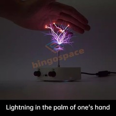 AC110-220V Mini Tesla Coil Bluetooth Music Tesla Coil w/Lightning&Music Modes